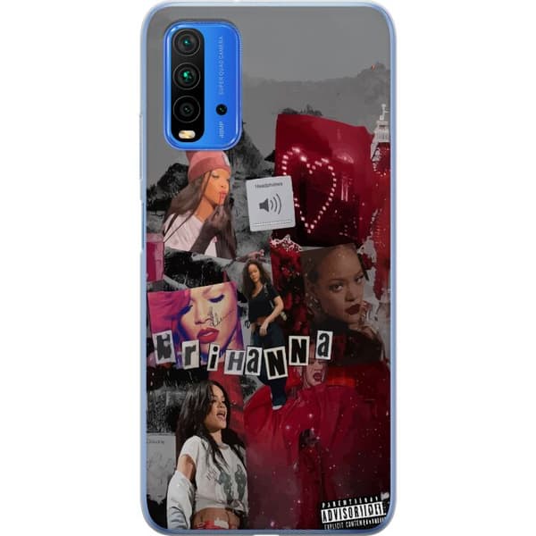 Xiaomi Redmi Note 9 4G Gjennomsiktig deksel Rihanna – Iconic Fashion Moments