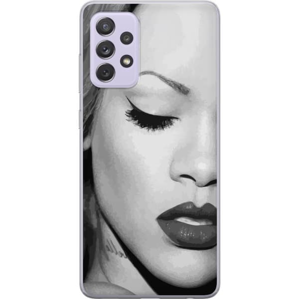 Samsung Galaxy A52s 5G Gennemsigtig cover Rihanna – Aesthetic Edit 2025