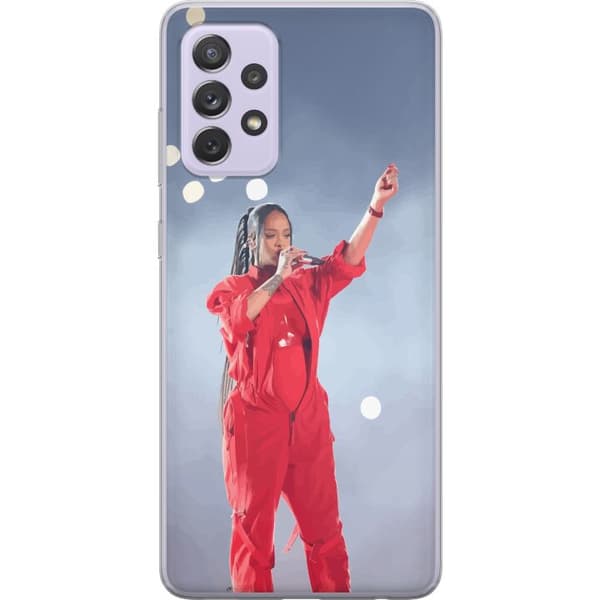 Samsung Galaxy A52s 5G Gennemsigtig cover Rihanna – Trendsetting Looks & Style