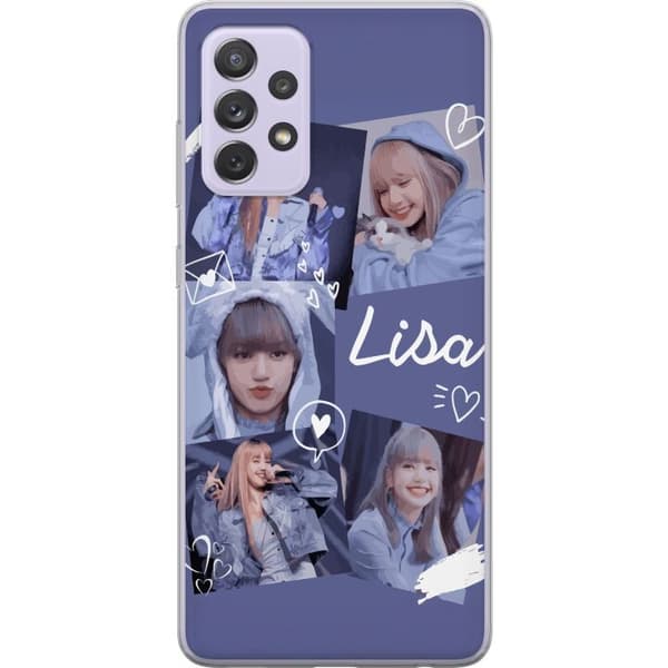 Samsung Galaxy A52s 5G Läpinäkyvä kuori Lisa Blackpink – Aesthetic K-pop Queen