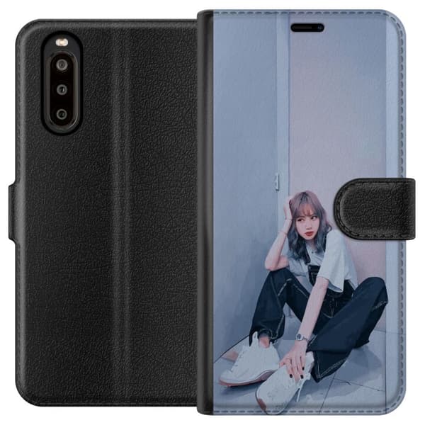 Sony Xperia 10 II Tegnebogsetui Lisa from Blackpink – K-pop Style Icon
