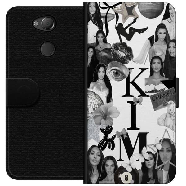 Sony Xperia XA2 Lompakkokotelo Kim Kardashian – Aesthetic Look 2025