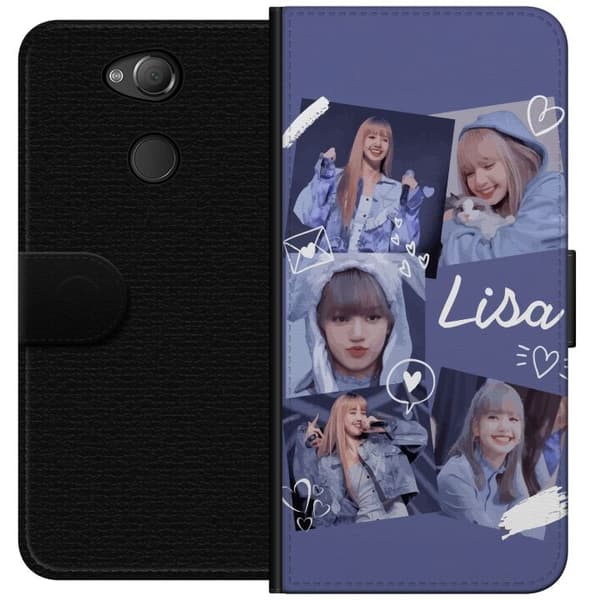 Sony Xperia XA2 Lompakkokotelo Lisa Blackpink – Aesthetic K-pop Queen