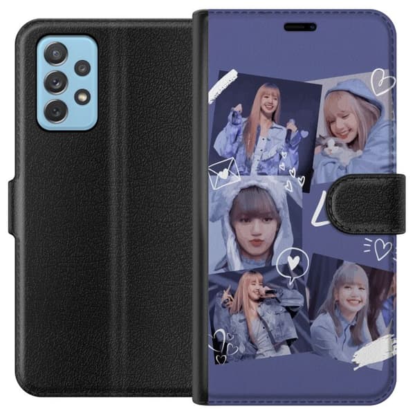 Samsung Galaxy A72 5G Lommeboketui Lisa Blackpink – Aesthetic K-pop Queen