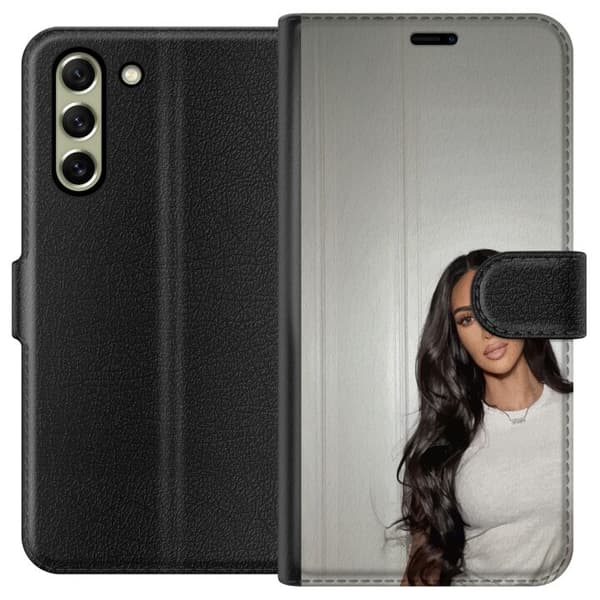 Samsung Galaxy S21 FE 5G Tegnebogsetui Kim Kardashian – Iconic Style Collection