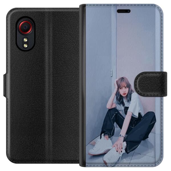 Samsung Galaxy Xcover 5 Tegnebogsetui Lisa from Blackpink – K-pop Style Icon