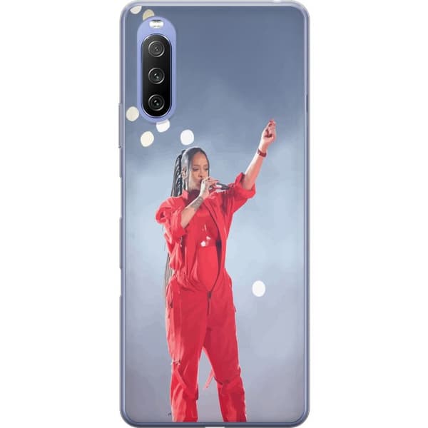 Sony Xperia 10 III Lite Gennemsigtig cover Rihanna – Trendsetting Looks & Style