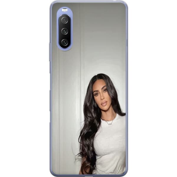 Sony Xperia 10 III Lite Gennemsigtig cover Kim Kardashian – Iconic Style Collection