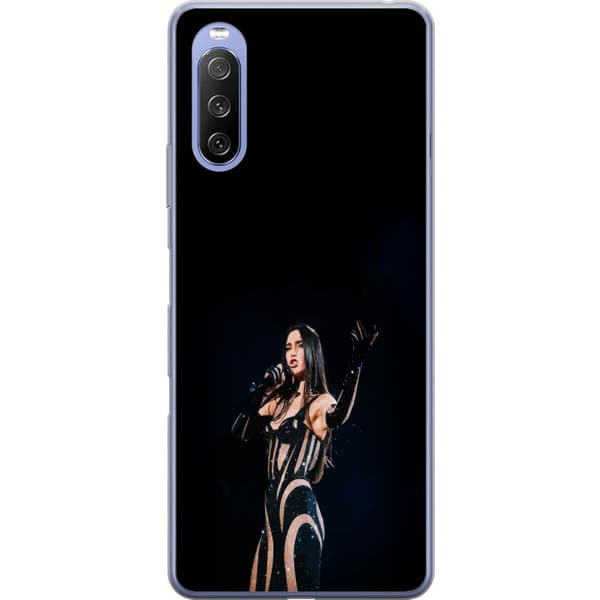Sony Xperia 10 III Lite Gennemsigtig cover Dua Lipa – Pop Star Aesthetic