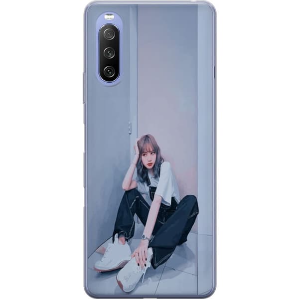 Sony Xperia 10 III Lite Genomskinligt Skal Lisa from Blackpink – K-pop Style Icon