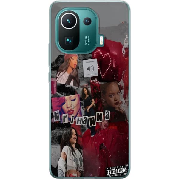 Xiaomi Mi 11 Pro Gennemsigtig cover Rihanna – Iconic Fashion Moments