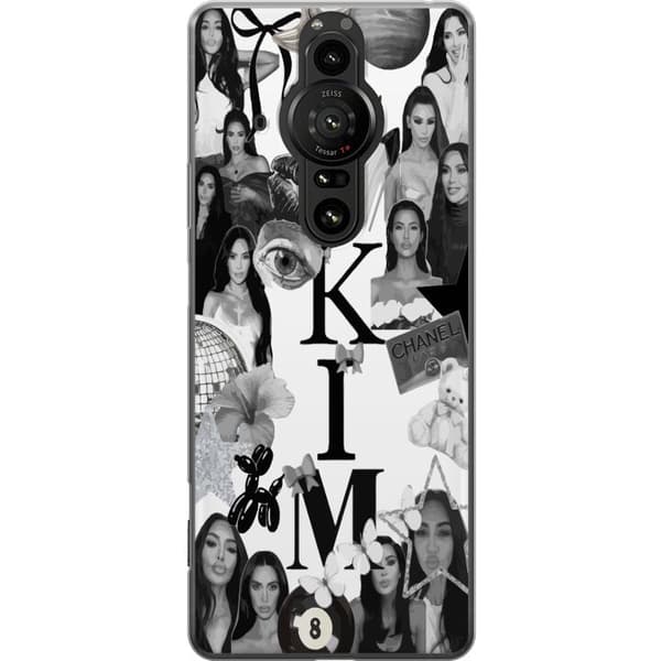 Sony Xperia Pro-I Gennemsigtig cover Kim Kardashian – Aesthetic Look 2025