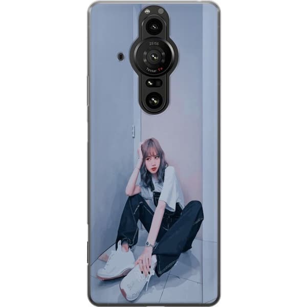 Sony Xperia Pro-I Läpinäkyvä kuori Lisa from Blackpink – K-pop Style Icon