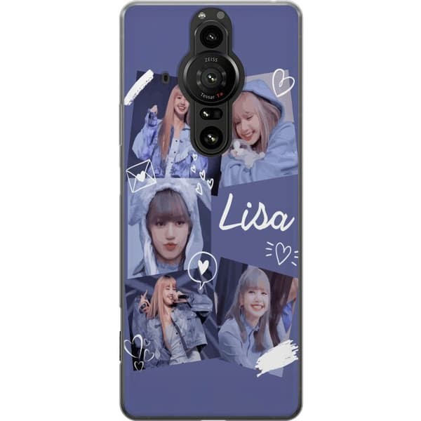 Sony Xperia Pro-I Genomskinligt Skal Lisa Blackpink – Aesthetic K-pop Queen