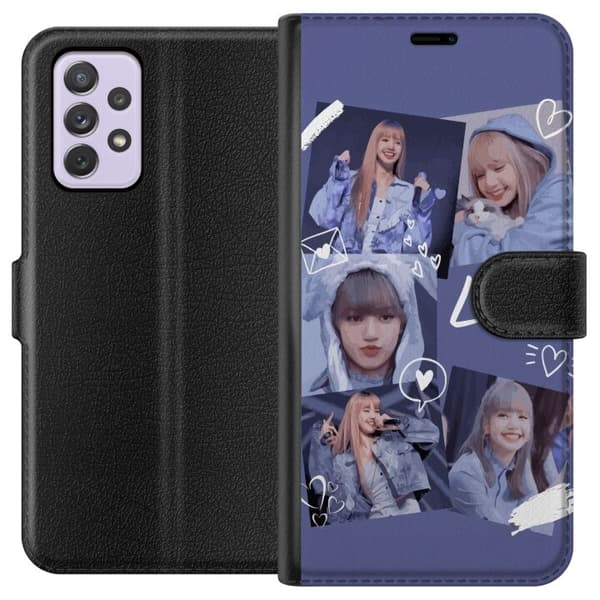 Samsung Galaxy A52s 5G Plånboksfodral Lisa Blackpink – Aesthetic K-pop Queen