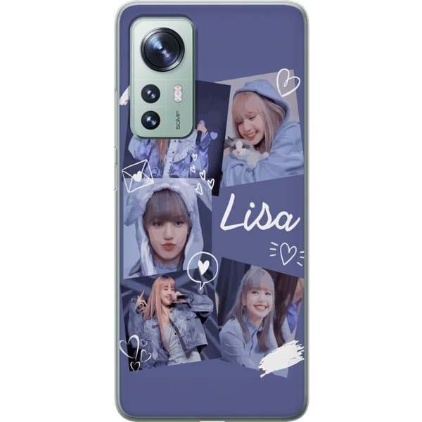 Xiaomi 12 Gjennomsiktig deksel Lisa Blackpink – Aesthetic K-pop Queen