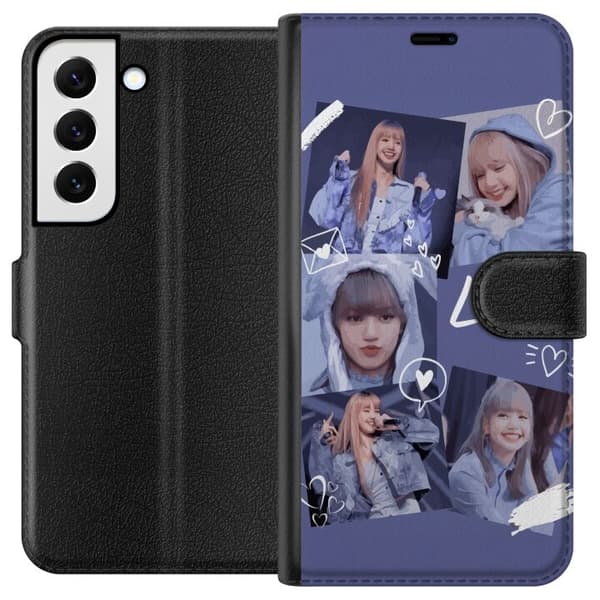 Samsung Galaxy S22 5G Lommeboketui Lisa Blackpink – Aesthetic K-pop Queen