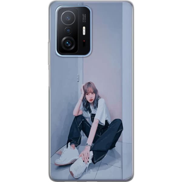 Xiaomi 11T Pro Gennemsigtig cover Lisa from Blackpink – K-pop Style Icon