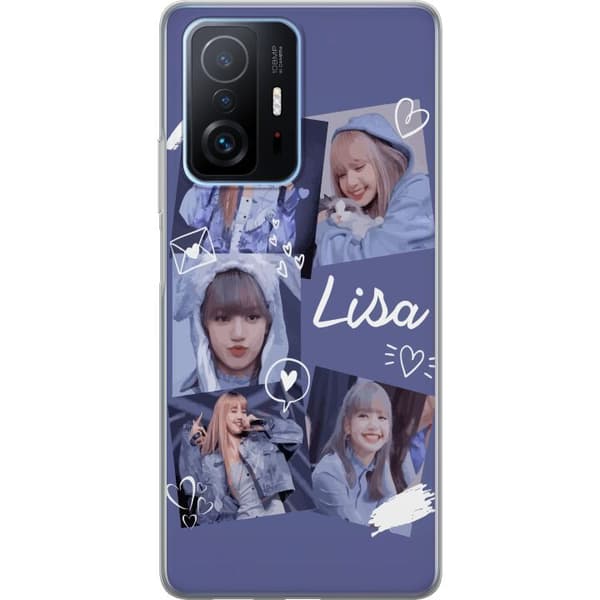 Xiaomi 11T Pro Gennemsigtig cover Lisa Blackpink – Aesthetic K-pop Queen