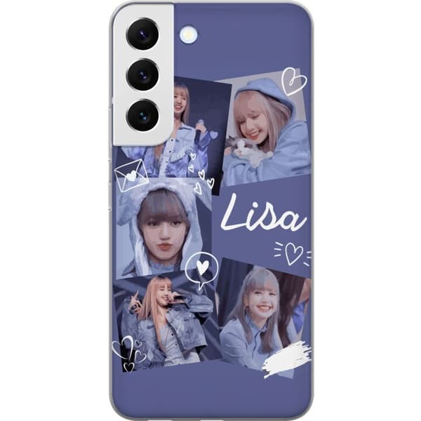 Samsung Galaxy S22 5G Gennemsigtig cover Lisa Blackpink – Aesthetic K-pop Queen