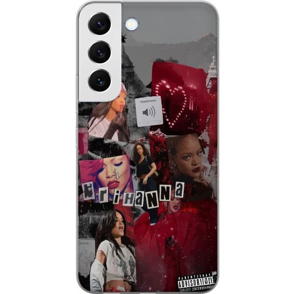 Samsung Galaxy S22 5G Gjennomsiktig deksel Rihanna – Iconic Fashion Moments