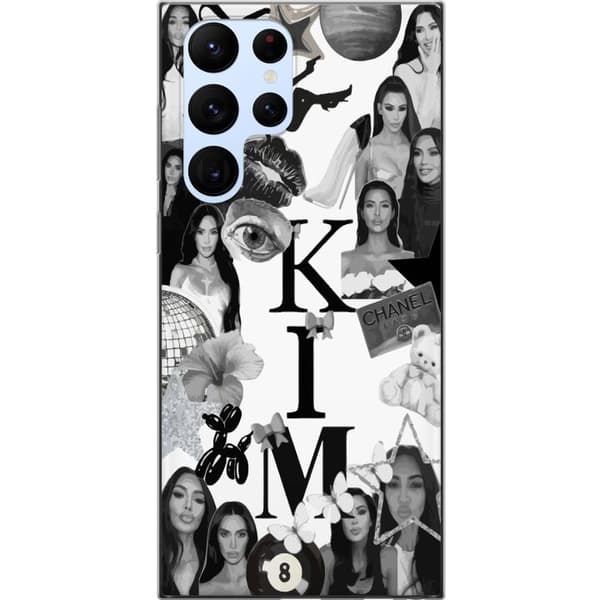 Samsung Galaxy S22 Ultra 5G Genomskinligt Skal Kim Kardashian – Aesthetic Look 2025