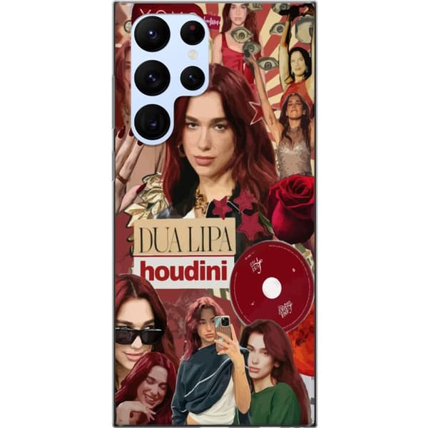 Samsung Galaxy S22 Ultra 5G Gjennomsiktig deksel Dua Lipa – Fashion & Style Edit