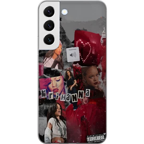 Samsung Galaxy S22+ 5G Gjennomsiktig deksel Rihanna – Iconic Fashion Moments