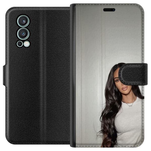 OnePlus Nord 2 5G Plånboksfodral Kim Kardashian – Iconic Style Collection