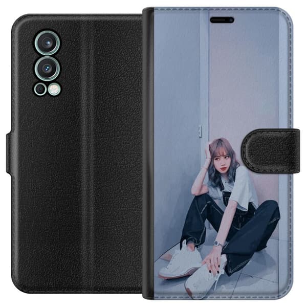OnePlus Nord 2 5G Tegnebogsetui Lisa from Blackpink – K-pop Style Icon