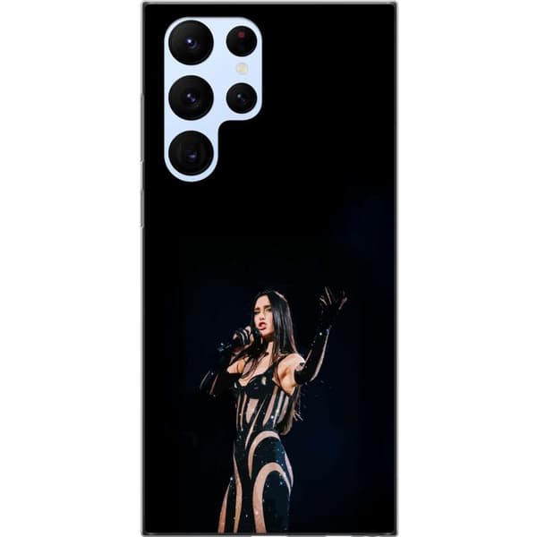 Samsung Galaxy S22 Ultra 5G Gjennomsiktig deksel Dua Lipa – Pop Star Aesthetic