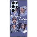 Miniatyrbilde 1 av 3: Samsung Galaxy S22 Ultra 5G Gjennomsiktig deksel Lisa Blackpink – Aesthetic K-pop Queen