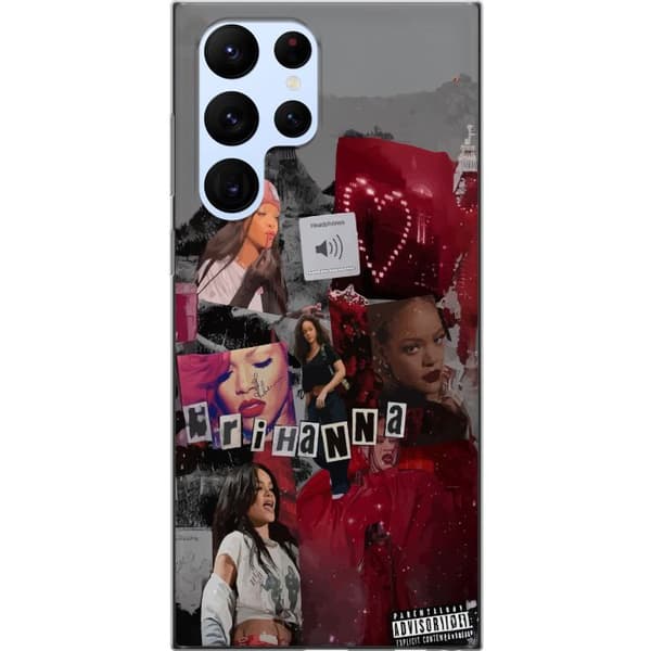 Samsung Galaxy S22 Ultra 5G Gennemsigtig cover Rihanna – Iconic Fashion Moments