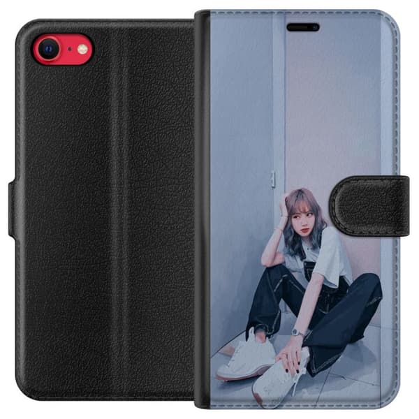 Apple iPhone SE (2022) Tegnebogsetui Lisa from Blackpink – K-pop Style Icon