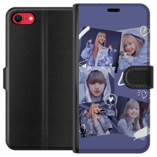Apple iPhone SE (2022) Tegnebogsetui Lisa Blackpink – Aesthetic K-pop Queen