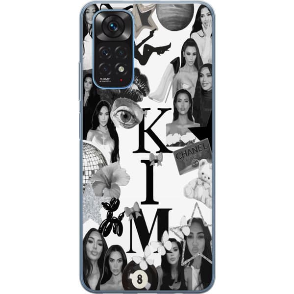 Xiaomi Redmi Note 11 Genomskinligt Skal Kim Kardashian – Aesthetic Look 2025