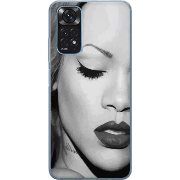 Xiaomi Redmi Note 11 Genomskinligt Skal Rihanna – Aesthetic Edit 2025