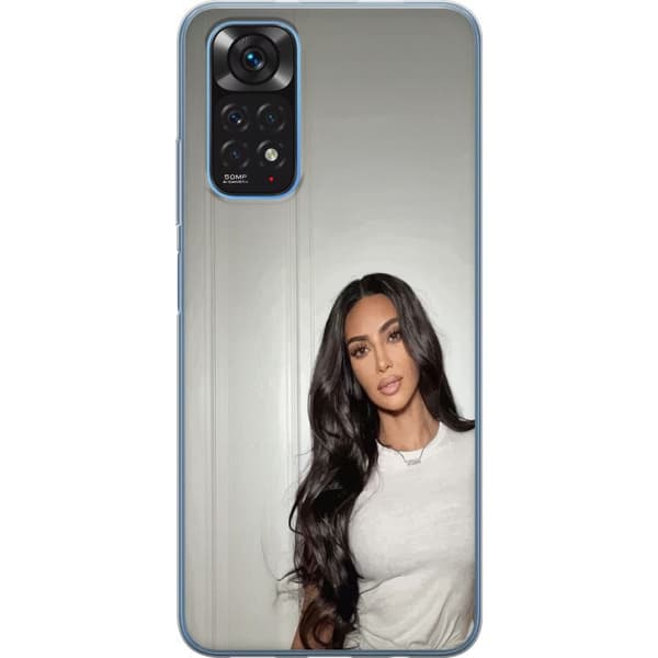 Xiaomi Redmi Note 11 Genomskinligt Skal Kim Kardashian – Iconic Style Collection