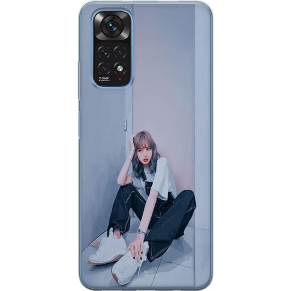 Xiaomi Redmi Note 11 Gennemsigtig cover Lisa from Blackpink – K-pop Style Icon