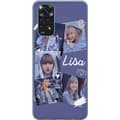 Miniatyrbilde 1 av 3: Xiaomi Redmi Note 11 Gjennomsiktig deksel Lisa Blackpink – Aesthetic K-pop Queen