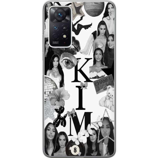 Xiaomi Redmi Note 11 Pro Gjennomsiktig deksel Kim Kardashian – Aesthetic Look 2025
