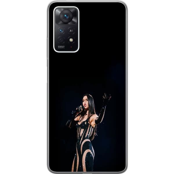 Xiaomi Redmi Note 11 Pro Genomskinligt Skal Dua Lipa – Pop Star Aesthetic