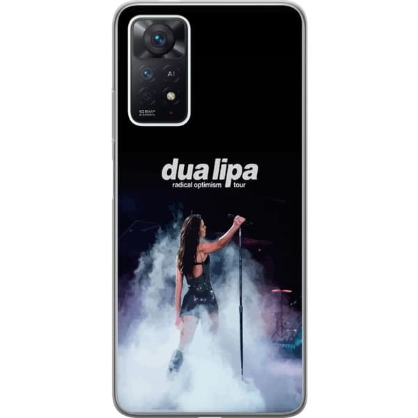 Xiaomi Redmi Note 11 Pro Gjennomsiktig deksel Dua Lipa – Signature Looks & Vibes