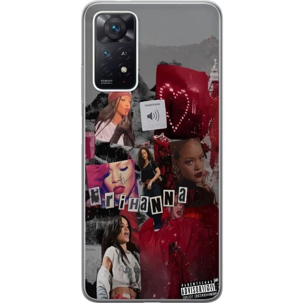Xiaomi Redmi Note 11 Pro Gjennomsiktig deksel Rihanna – Iconic Fashion Moments
