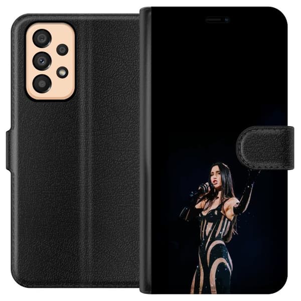 Samsung Galaxy A33 5G Tegnebogsetui Dua Lipa – Pop Star Aesthetic
