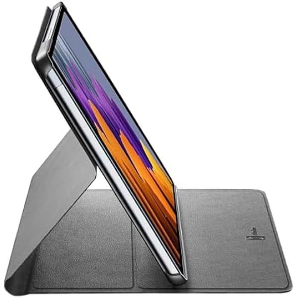 Tablettfodral med stativfunktion - CELLULARLINE - Galaxy Tab S9 FE - Hörn- och skärmskydd