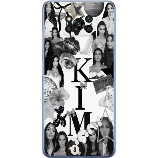 Xiaomi Poco X3 Pro Gennemsigtig cover Kim Kardashian – Aesthetic Look 2025