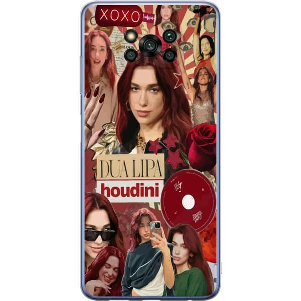 Xiaomi Poco X3 Pro Gjennomsiktig deksel Dua Lipa – Fashion & Style Edit