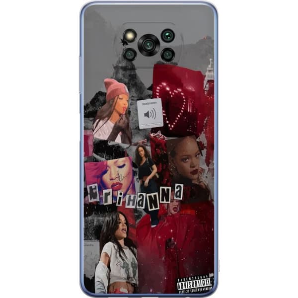 Xiaomi Poco X3 Pro Genomskinligt Skal Rihanna – Iconic Fashion Moments