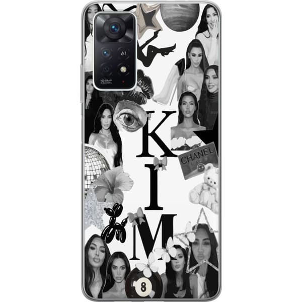 Xiaomi Redmi Note 11 Pro 5G Gjennomsiktig deksel Kim Kardashian – Aesthetic Look 2025